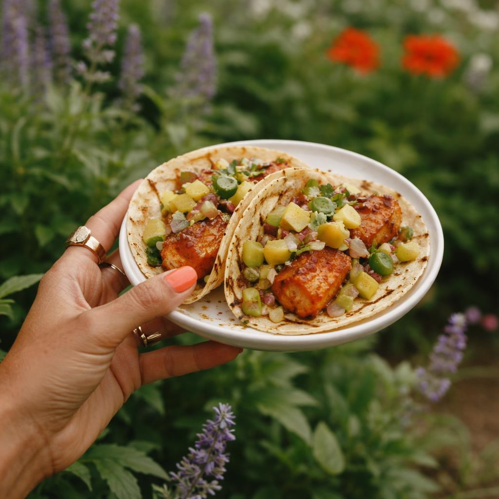 Chipotle Salmon Tacos